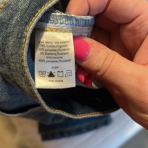 Venus NWOT Bling Mesh Holes Jeans Denim size 16 Y2K style - Picture 9 of 9